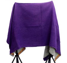 Vintage Kantha Quilt. Purple