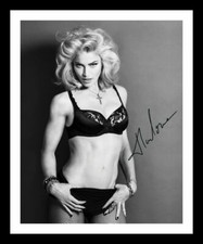Madonna Autograph Signed & Framed Photo