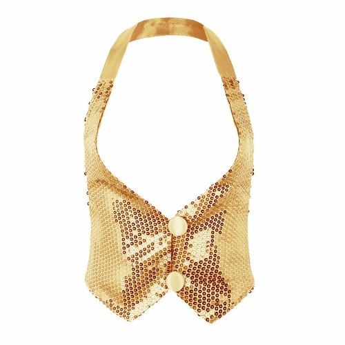 Women shiny sequins waistcoat - women,