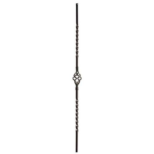 Wrought iron stair spindles
