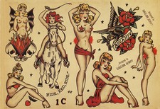 Sailor Jerry Tattoo Art Flash