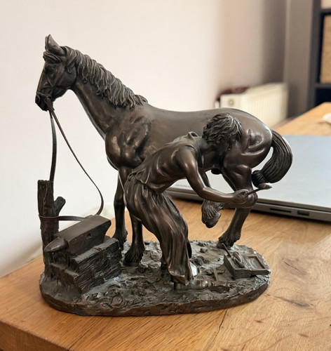 Horse farrier blacksmith - horse,