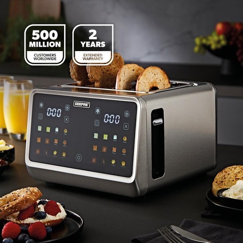 Geepas digital slice toaster - digital, 4
