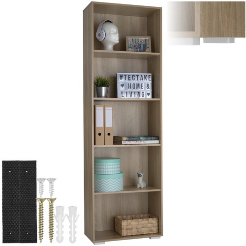 Tall bookshelf shelf wall - |,