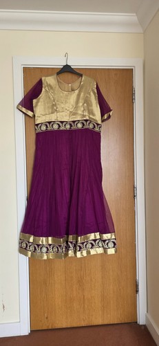Indian anarkali dress with - indian,