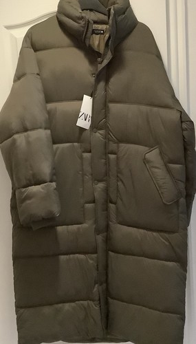 Zara long puffer coat - long,