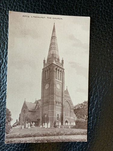 Postcard lyndhurst the - postcard, church