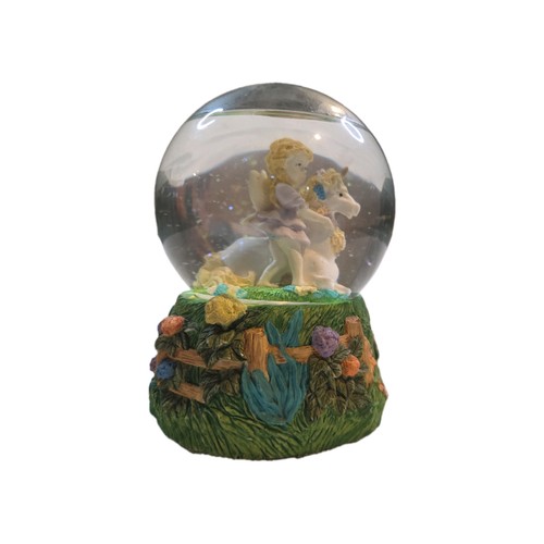 Unicorn snow globe - music, box
