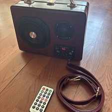 Black portable bluetooth