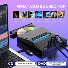 USB External DVD RW CD Writer