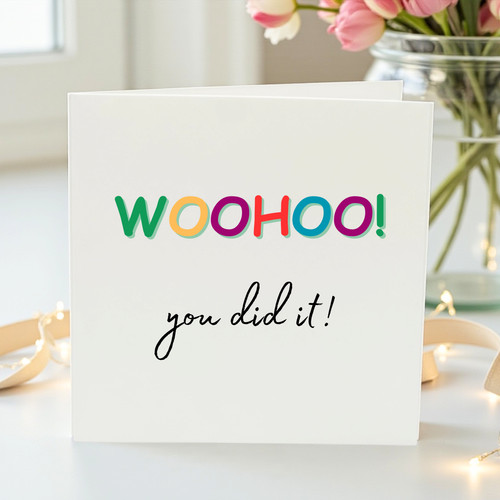 Woohoo you did - woohoo,