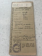 Austin Ten 1936 Vintage Car Log Book RF60  .. Memorabilia