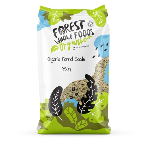 Organic fennel seed - organic,