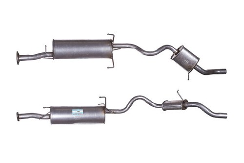 Exhaust silencer tail pipe - exhaust, for
