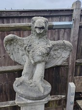 Big Eagle Bird Concrete Grey