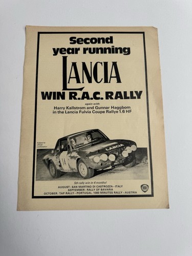 Original 1971 lancia - 1971, fulvia