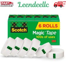 Scotch Magic Tape, 6 Rolls