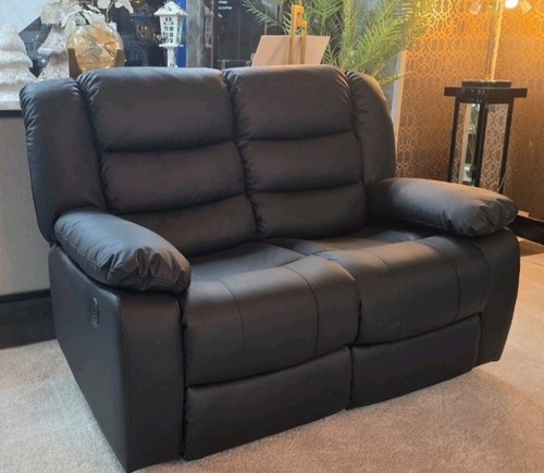 Roma seater leather black or - 2,