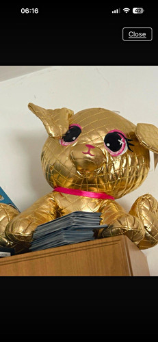 Large gold metallic - large,