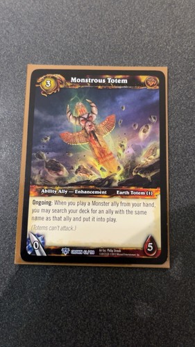 Wow tcg monstrous - monstrous,