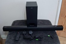 Polaroid PLA23SB004A Soundbar Bluetooth Speaker & Wireless Subwoofer Black