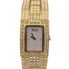 Rare D&G Ladies Gold Crystal