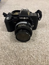 Minolta 7000 AF Film Camera with Flash and additional lens 