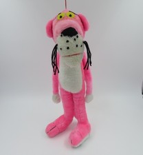 Vintage PINK PANTHER Soft Toy 1970s