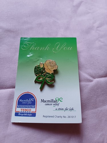 Macmillan charity cream rose - a,