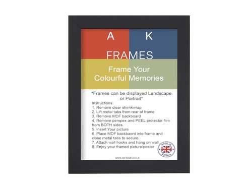 Black picture frames square - picture,
