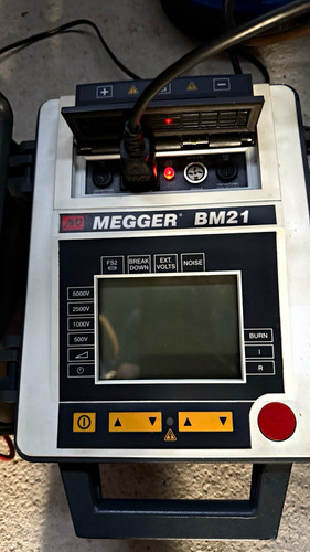 Megger bm21 megohmmeter - megger,