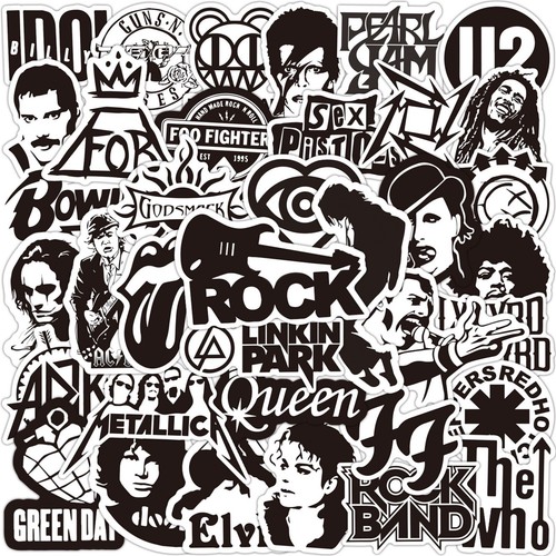 Rock stickers metal punk - metal,