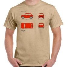 Mini Cooper T-Shirt Mens Retro Classic British John Cooper Works (2000)