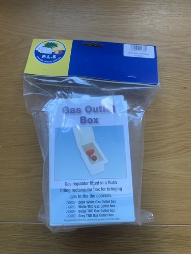 Caravan gas outlet box - outlet,