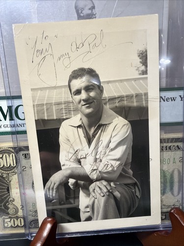 Rocky marciano autographed - marciano,