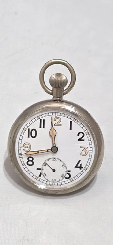 Ww2 military pocket watch with - military,