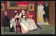 Artist postcard Tom Browne