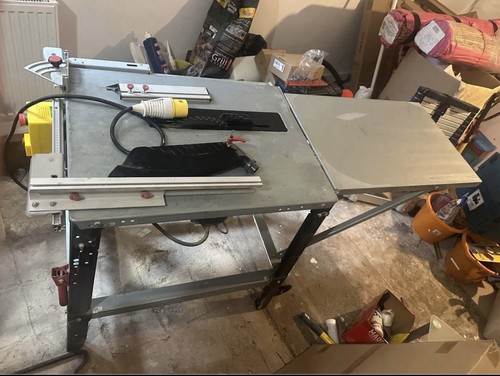 Metabo 110v amp table saw - amp,