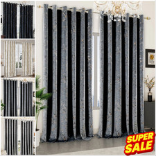 Thick Luxury Glitzy Curtains