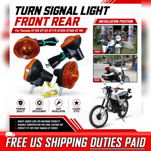 Front rear turn signal - front,