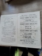 VARIETY CINEMA THEATRE PROGRAMME 1952,WIGAN HIPPODROME,FRED KARNOS ARMY