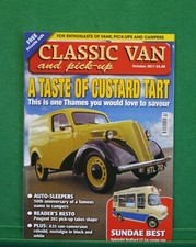 CLASSIC VAN & PICK-UP MAGAZINE OCTOBER 2011 / FORD THAMES E494C VAN