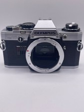 Olympus OM-10 35mm SLR Film Camera Body FULLY WORKING, serviced inc Batteries