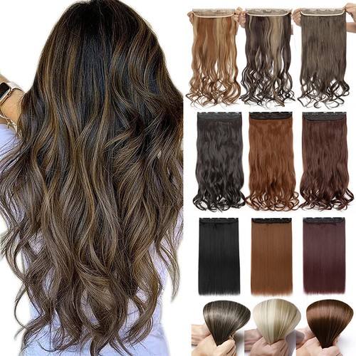 Natural clip half full head - full,