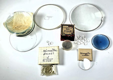 Lot of old camera lenses for