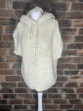 ZARA CREAM HOODED SLEEVELESS