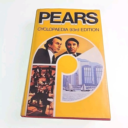 Pears cyclopaedia 93rd - pears, edition