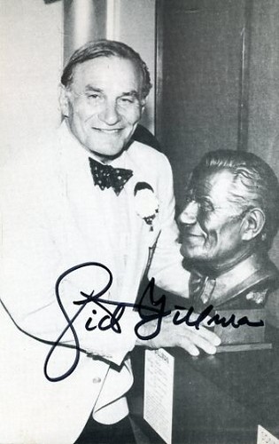 Sid gillman signed jsa sticker - sid,