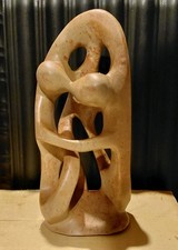 Vintage Soap Stone Sculpture -
