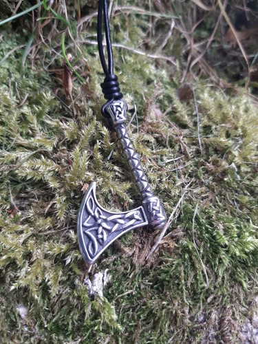 Viking axe pendant - viking,